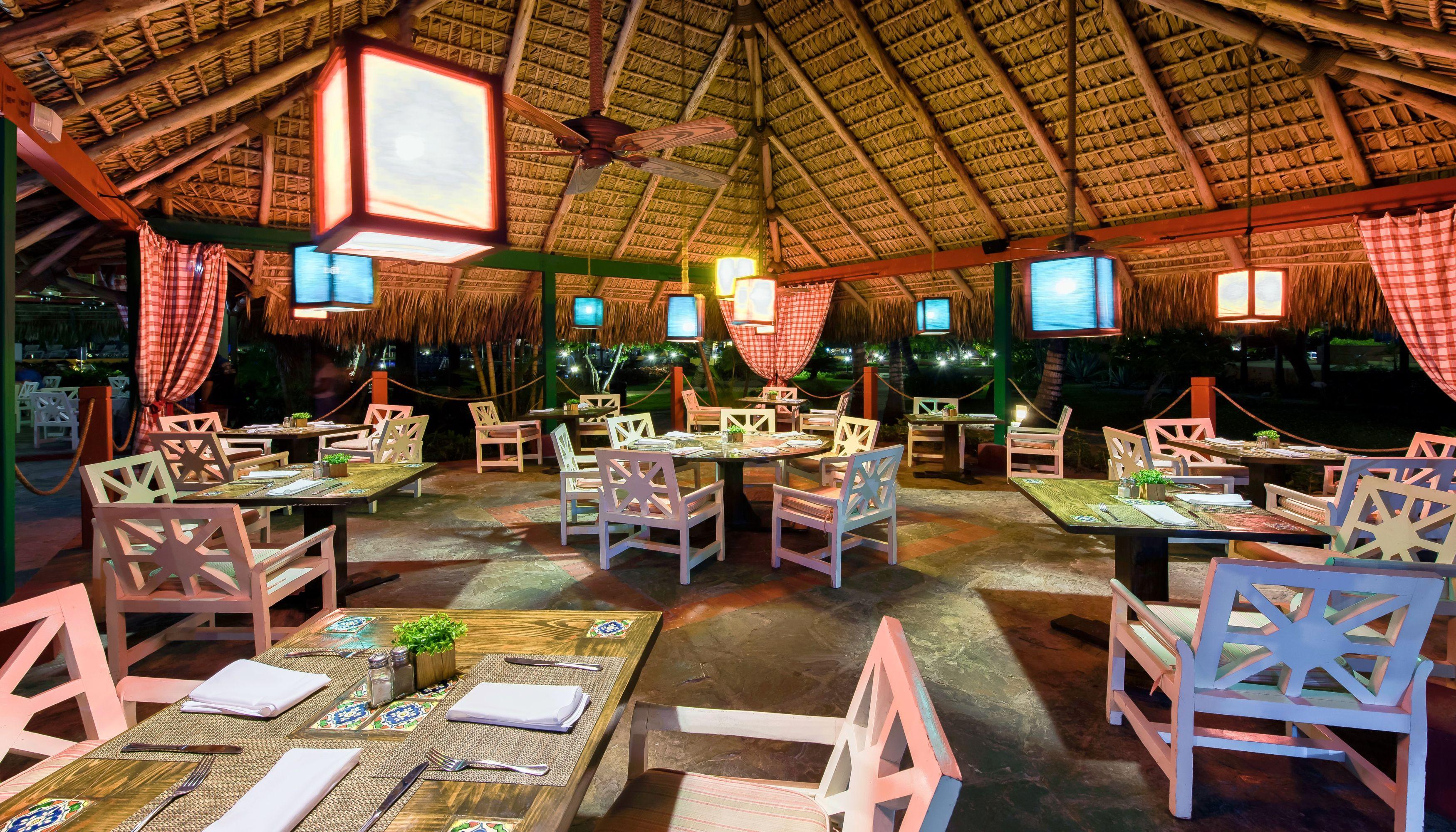 Catalonia Royal La Romana Adults Only Bayahibe Exterior photo The interior of the restaurant